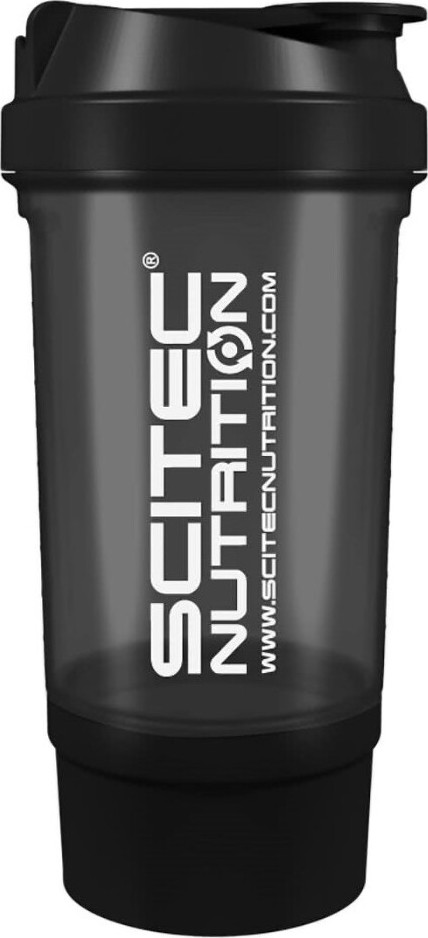 Scitec Nutrition Šejkr 500 + 120 ml black