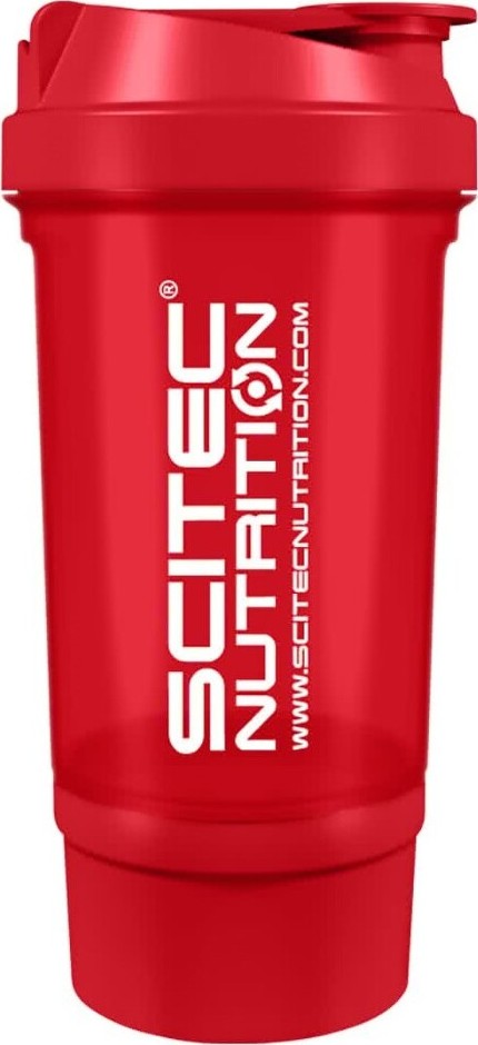 Scitec Nutrition Šejkr 500 + 120 ml red