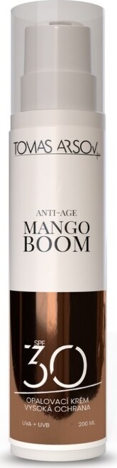 Tomas Arsov Opalovací krém Mango Boom SPF30 200ml