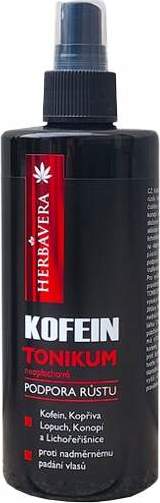 Tonikum Kofein podpora růstu neopl.HERBAVERA 300ml