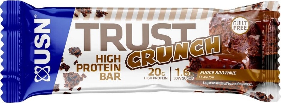 USN Trust Crunch 60 g fudge brownie