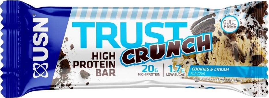 USN Trust Crunch 60 g smetanová sušenka