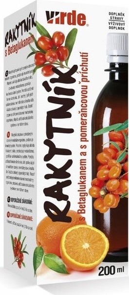 Virde Rakytník sirup 200 ml